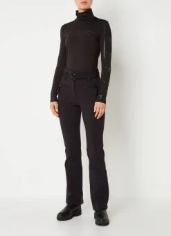 Ski Broek Winkel -Ski Broek Winkel airforce aspen star high waist flared skibroek met ceintuur 1615216