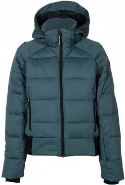 Brunotti Suncrown Girls Snowjackets 140 -Ski Broek Winkel brunotti ski jack suncrown petrol 5420550