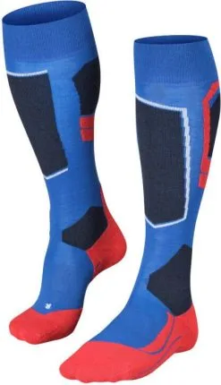 Falke SK4 Sok Blauw/Rood 13 Falke SK4 Sok Blauw/Rood -Ski Broek Winkel falke sk4 79594
