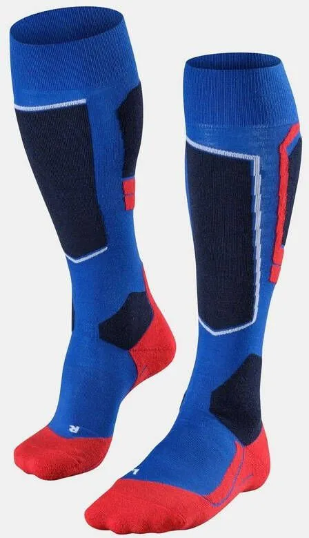 Falke SK4 Sok Blauw/Rood 5 Falke SK4 Sok Blauw/Rood - Afbeelding 3