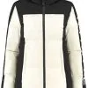 Nikkie Logo SKI Jacket N 4 320 2205 Cream , Wit, Dames -Ski Broek Winkel nikkie logo ski jacket 331096