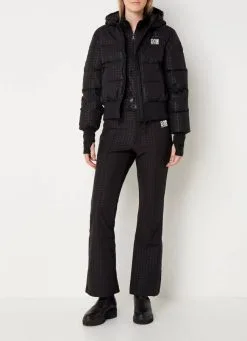 NIKKIE Yenthe High Waist Bootcut Fit Skibroek Met Logoprint -Ski Broek Winkel nikkie yenthe ski pants 1613281