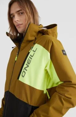 O'Neill Jigsaw Ski Jas Khaki Heren -Ski Broek Winkel oneill jigsaw jacket 6421621