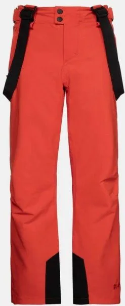 Protest Bork Skibroek Rood/oranje Kinderen -Ski Broek Winkel protest bork skibroek junior oranje 1630223