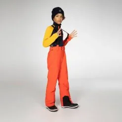 Protest Bork Skibroek Rood/oranje Kinderen -Ski Broek Winkel protest bork skibroek roodoranje kinderen 25751