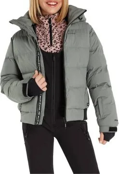 Protest Prtelin Junior Sneeuwjas Groen -Ski Broek Winkel protest elin skijas meisjes 185042