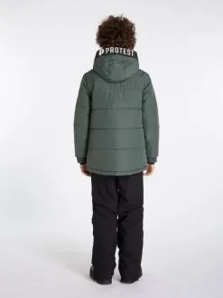 Protest Prtpeng Ski Jas Junior Groen -Ski Broek Winkel protest prtpeng jr snowjacket 6425890