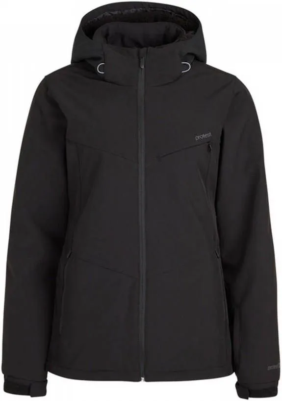 Protest Prtsuzanai Ski Jas Zwart 3 Protest Prtsuzanai Ski Jas Zwart