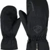 Ziener Skihandschoenen Levin GTX Mitten Zwart/grijs