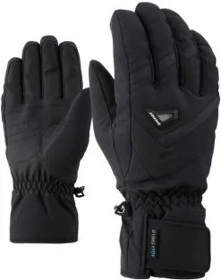 Ziener Gary AS Ski Handschoenen Heren -Ski Broek Winkel ziener skihandschoen gary zwart 5619353